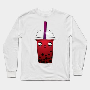 Happy Sailor Mars Boba Long Sleeve T-Shirt